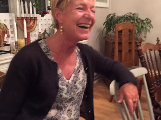 …än Anna-Karin. Hon tycker allt är kul.